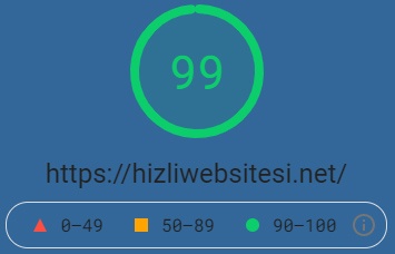 Süper Hızlı Web Sitesi